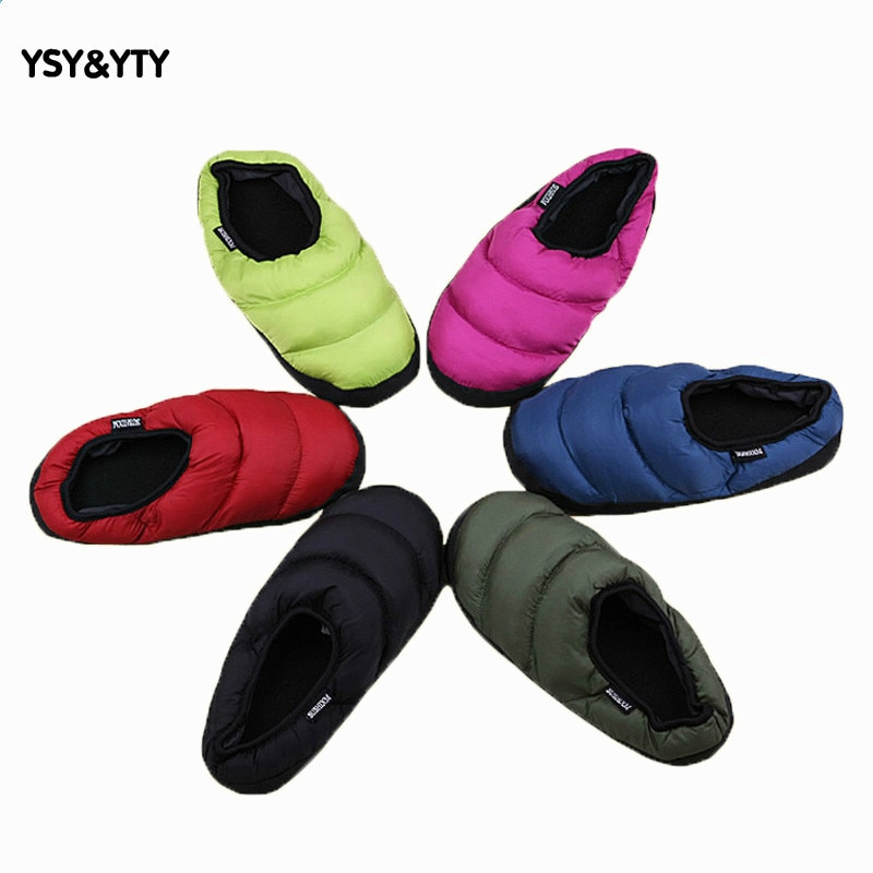 2019 Pouches with colorful warm slippers cute couple home cotton slippers for men and women home slippers month shoes woman