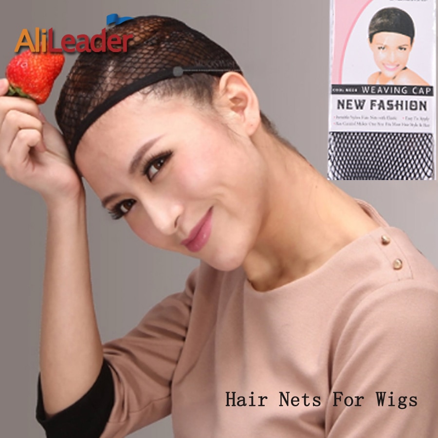 1-5 PCS Hairnet For Wigs Black Breathable Hair Net Wig Cap For Weaving Free Size High Elasticity Nylon Mesh Wig Cap Nets