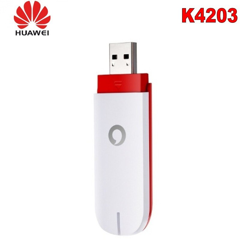 300pcs/Lot Unlocked Huawei Vodafone K4203 3g usb modem 21.6mbps dongle new and unlocked wireless modem network card