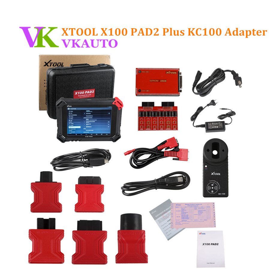 Original XTOOL X100 PAD 2 Pro Special Function Expert with V-W 4th and 5th IMMO Update Online