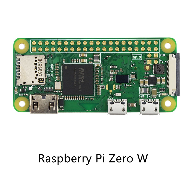 Original Raspberry Pi Zero W Board 1GHz CPU 512MB RAM with Built-in WI-FI & Bluetooth RPI 0 W