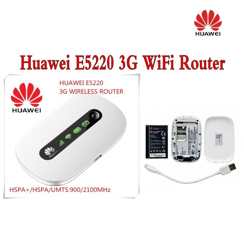 Lot of 100pcs Huawei E5220s-2 21Mbps 3G Mobile WiFi Hotspot (3G in Europe, Asia, Middle East, Africa) DHL dellivery
