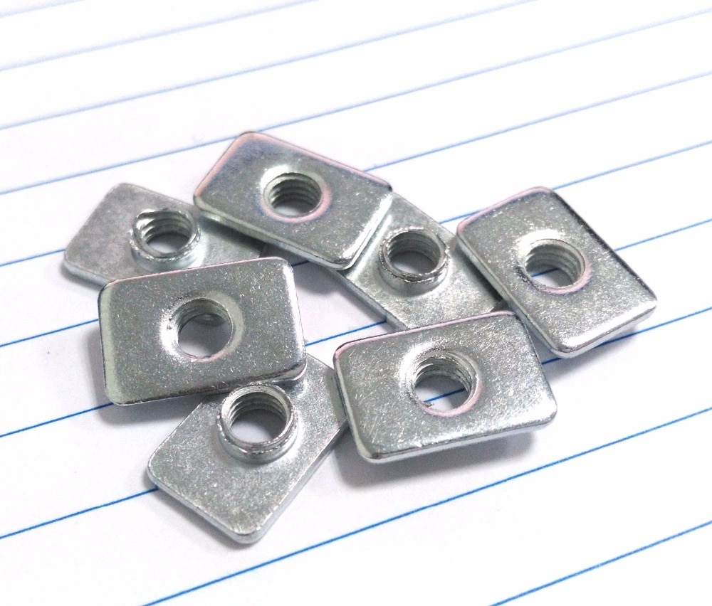 3D printer parts openbuilds nut carbon steel galvanized tee M3 M4 M5 10pcs