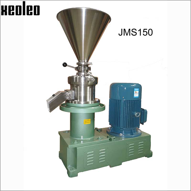 XEOLEO 500-5000kg/H Colloid mill machine 22L Peanut Butter Maker Commercial Refiner Machine Grinding Sesame Machine 15KW 380V