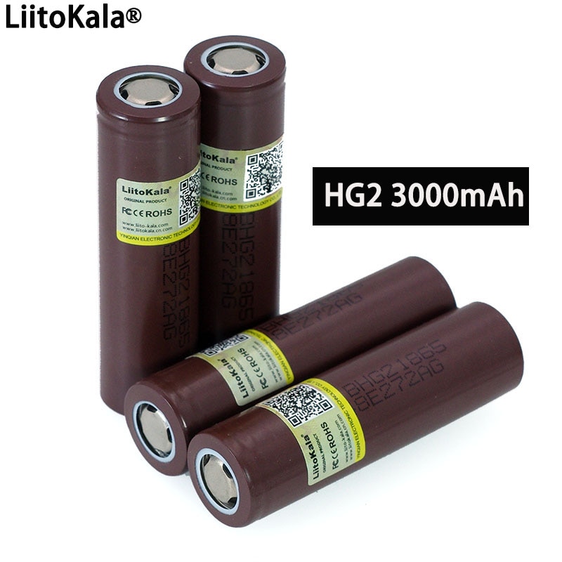 100% New Original HG2 18650 3000mAh battery 18650HG2 3.6V discharge 20A dedicated For hg2 Power Rechargeable battery