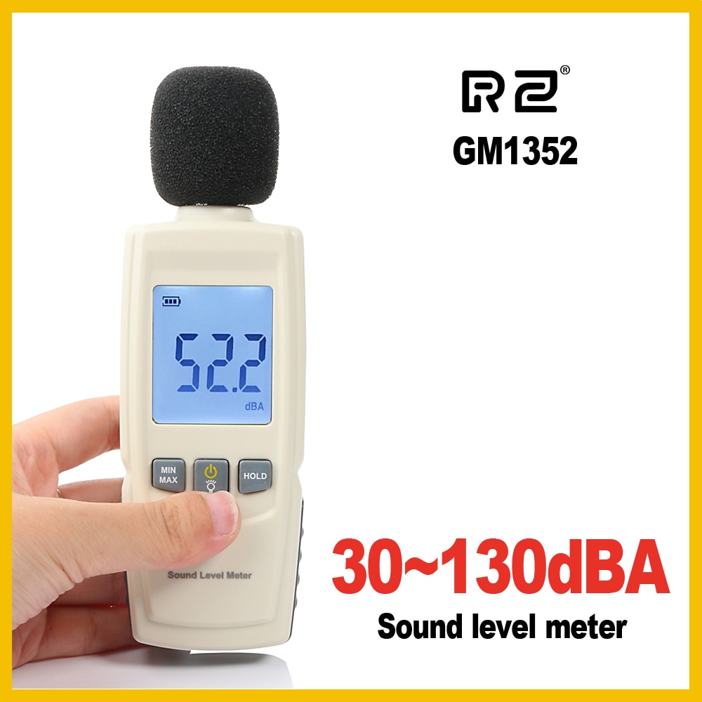 RZ Mini Sound level meters Decibel meter logger Noise Audio detector Digital Diagnostic-tool Automotive Microphone GM1352