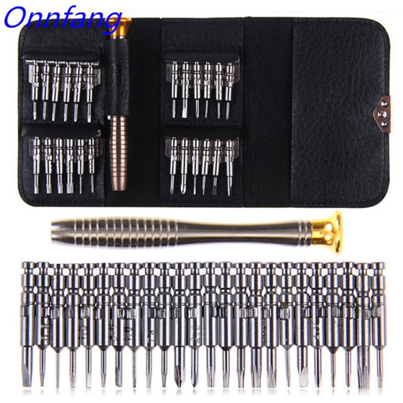 25 in 1 Screwdriver Set Precision Torx Torx Screwdriver Repair Tool Set For Cellphone Tablet PC Camera Laptop Watch Hand Tools