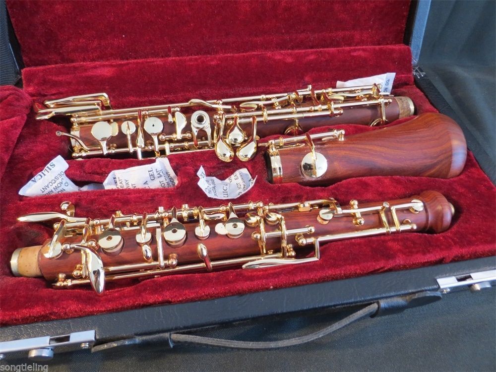 professional rosewood concert semiautomatic oboe C key full conservatory