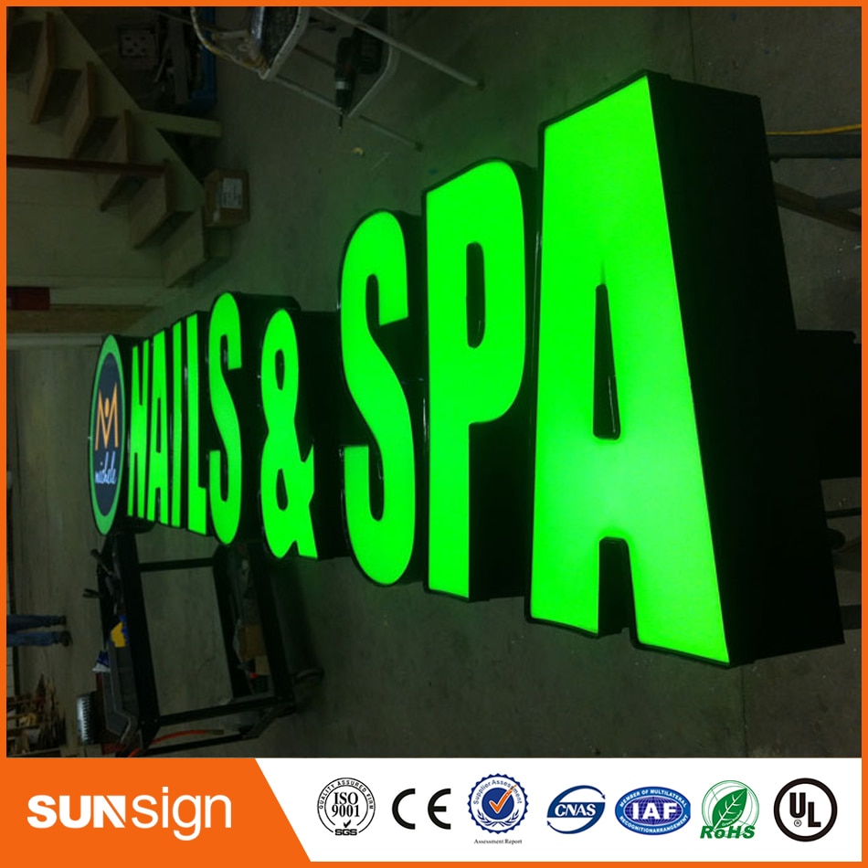 Wholesale Metal Letter Signs LED Channel Signs for Building Advertising