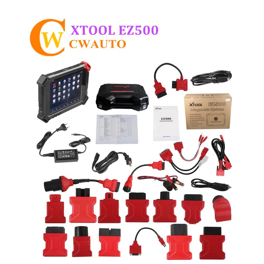 Original XTOOL EZ500 Full-System Diagnosis For Gasoline Vehicles With Special Function Same With XTool PS80 Update Online