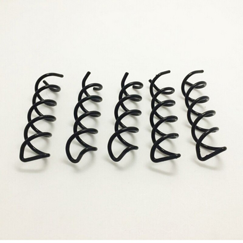 10Pcs/ 5P Of Screw Bobby Spiral Spin Pin Hair Clip Twist Barrette Black New Hairpins Hair Band Accessoriesairs