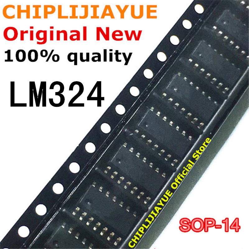 10-20PCS LM324 LM324D SOP14 LM324DR SOP 324 SOP-14 SMD new and original IC Chipset