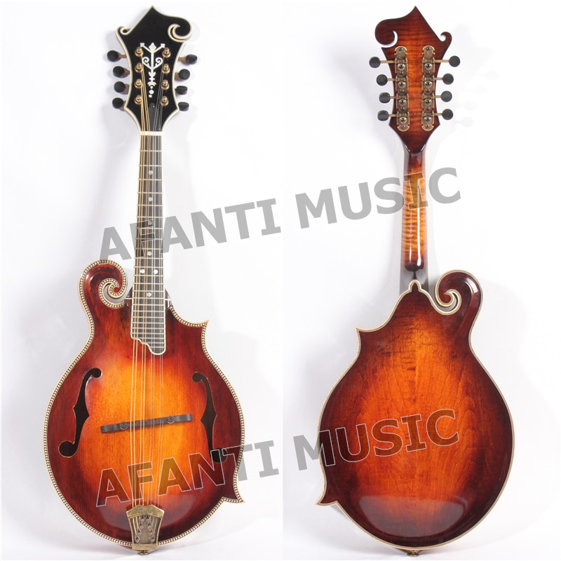 Afanti Solid Spruce top / Solid Maple Back & Sides / Afanti Mandolin (AMB-224)