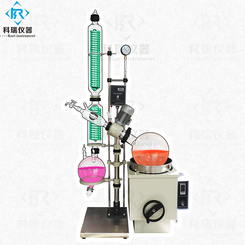 10L Cheap universal Laboratory Glass Distiller/Stainless steel rotary evaporator for Concentration of Phosphoric Acid