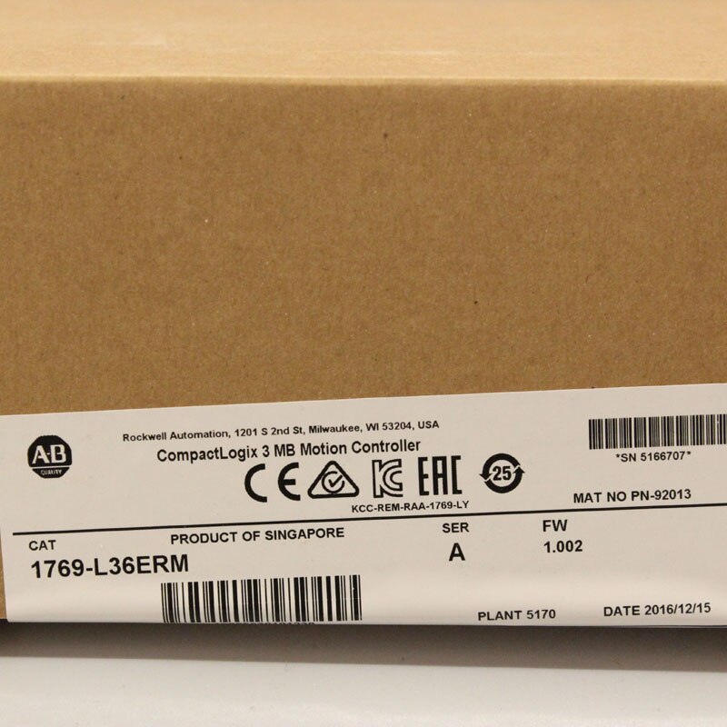 1769-L36ERM 1769L36ERM Allen-Bradley,NEW AND ORIGINAL,FACTORY SEALED,HAVE IN STOCK