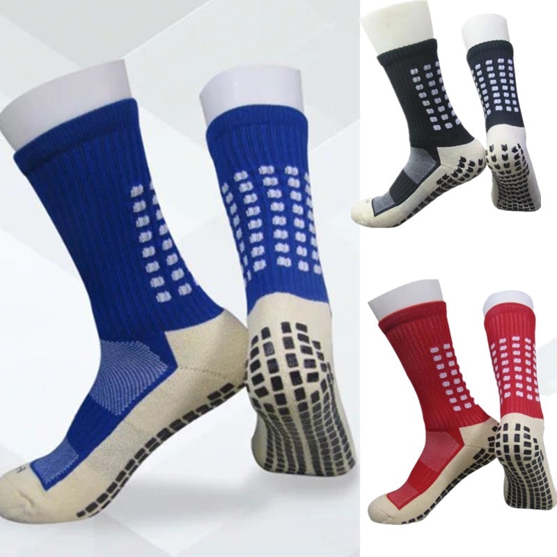 Anti-Slip Breathable Men Summer Running Cotton and Rubber Socks Football Socks High Quality Men ZA Men Women Cycling Socks