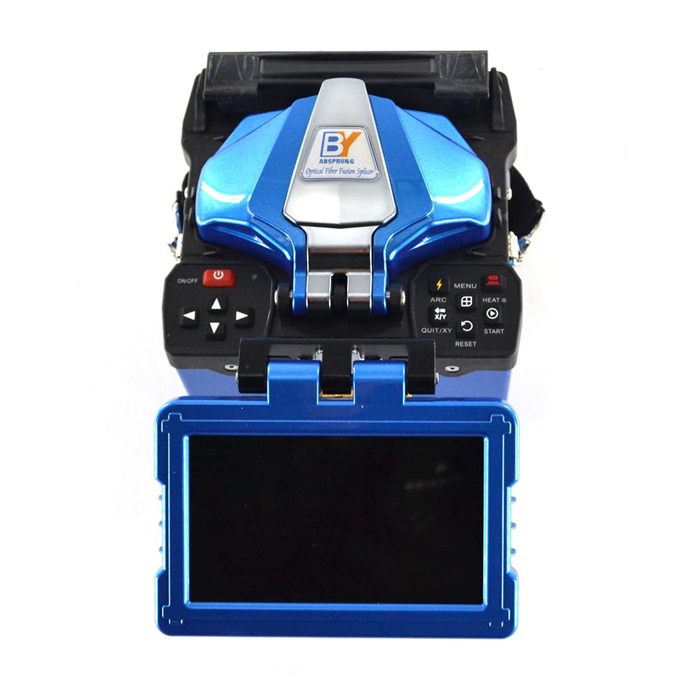 BY-A6s 7sec fast splicing FTTH optical fiber welding machine optic fusion splicer equal INNO view 5