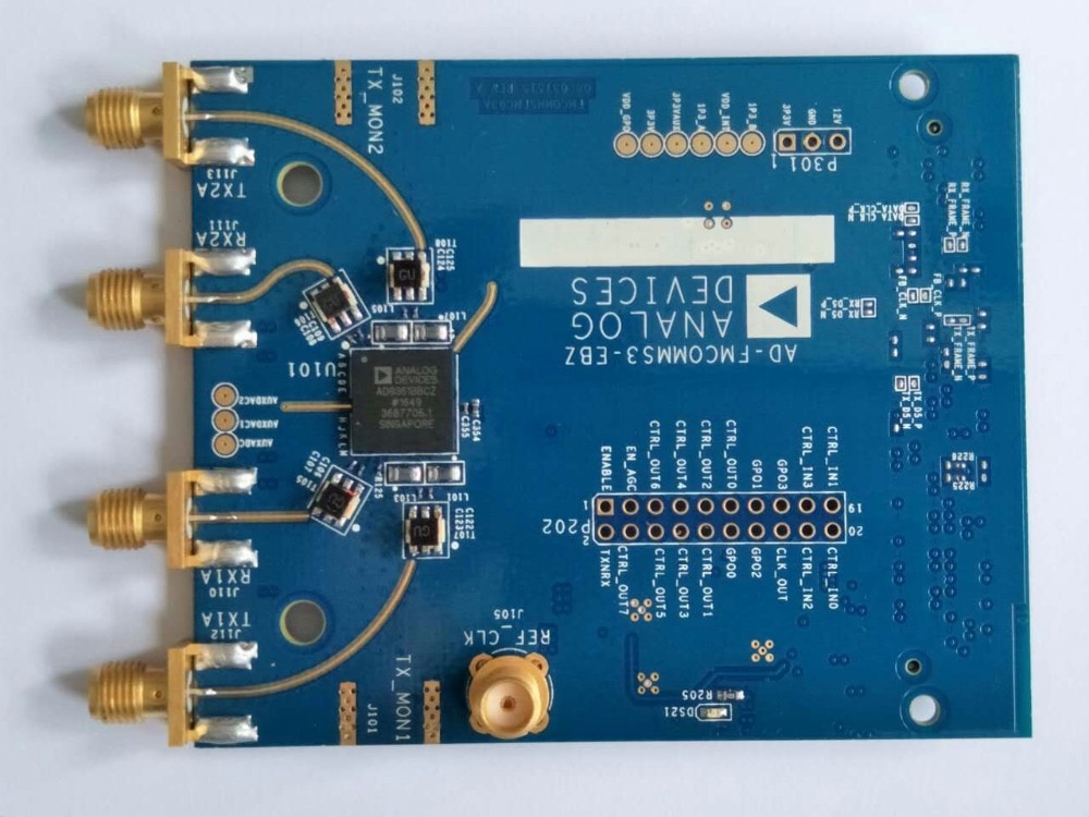 AD-FMCOMMS3-EBZ AD9361 official radio frequency sub board Software Defined Radio