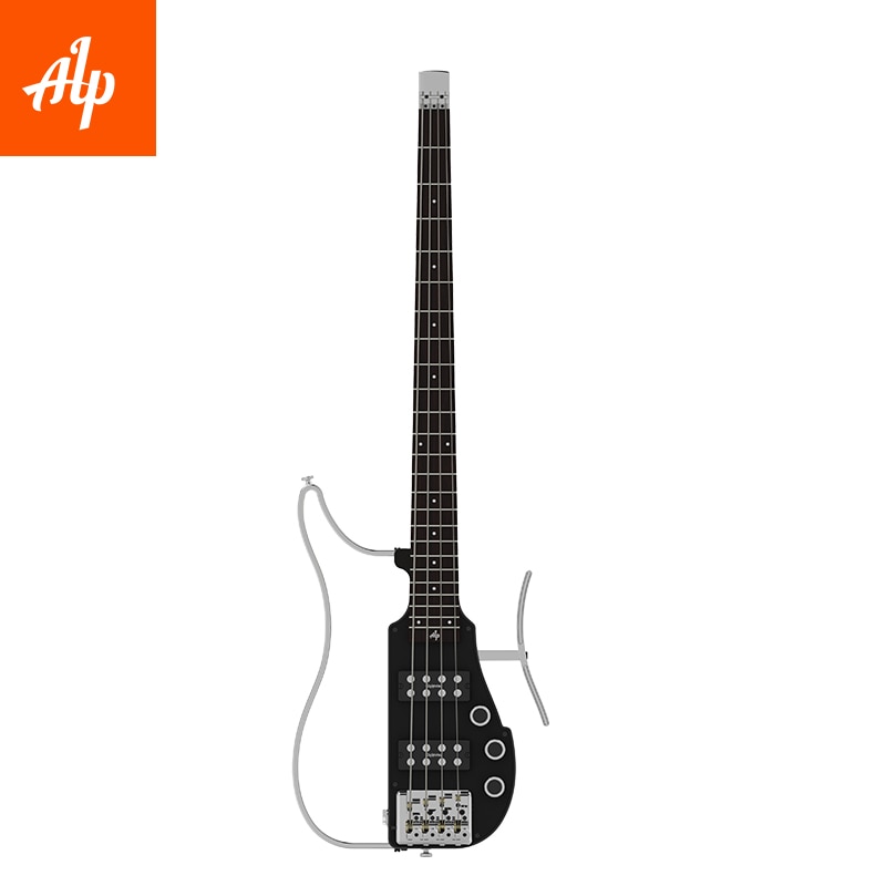 ALP-RG 101AX Headless Travel Electric Guitar for 4 String Bass