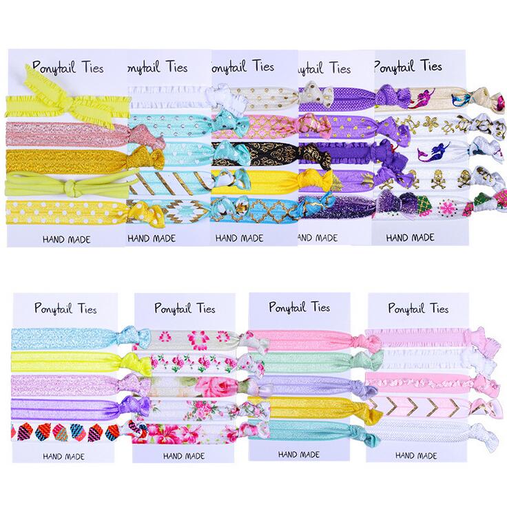 100sets(500pcs) DHL Free shipping Thank you for coming Favor Hair Tie Gift Wedding Favor gift Birthday Favor hair wear