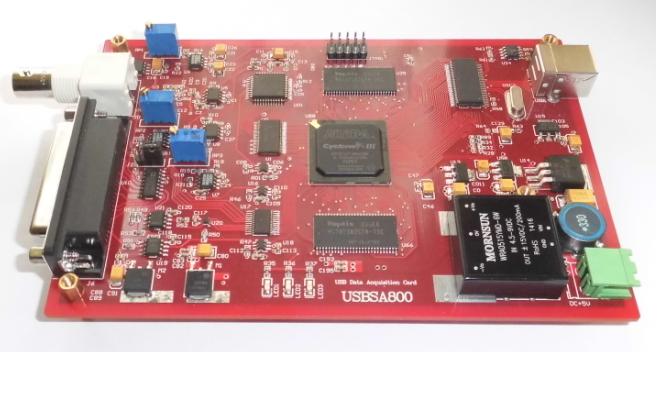 For High speed USB data acquisition card -USBSA800-10MHz-AD sampling rate