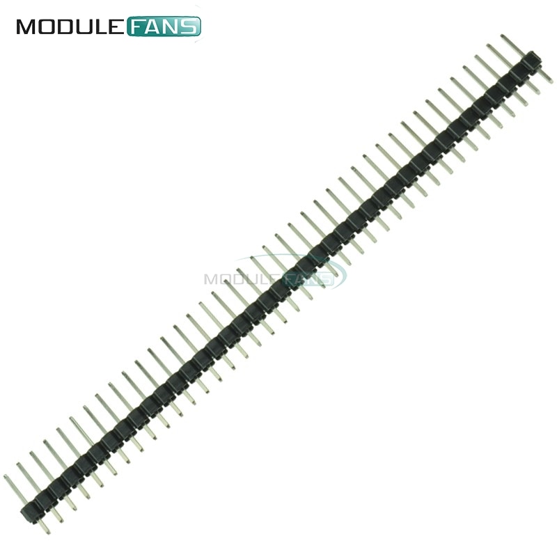 10Pcs Diy Electronic Kit Single Row 40Pin 2.54mm Round Female Pin Header