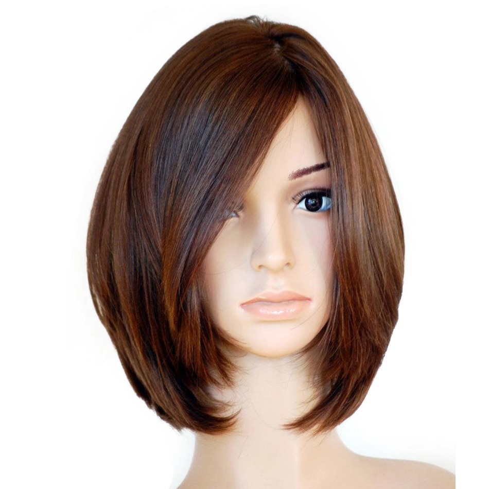 Jewish Wig European Virgin Hair Straight Short Bob Human Hair Wigs Side Bangs Wig Ever Beauty Short Human Hair Ever Beauty