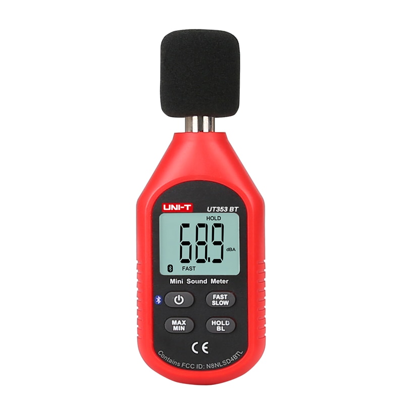 UNI-T UT353BT Sound Level Meter Digital Bluetooth Noise Meter Tester 30-130dB Decibel Monitoring Sound Level Meters