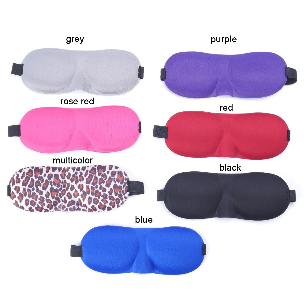 1Pcs 3D Eye Mask Shade Cover Rest Sleep Eyepatch Blindfold Shield Travel Sleeping Aid Travel Accessories Dropshipping