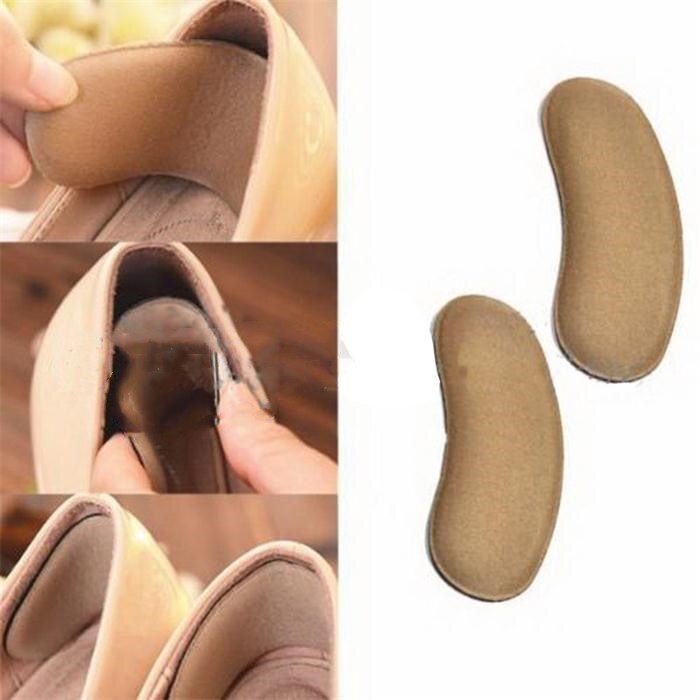 1Pair Back Heel Inserts Insoles Pads For Shoes Sticky Shoe Cushion Liner Grips Sponge After Half A Yard Thick Pad Heel Inserts