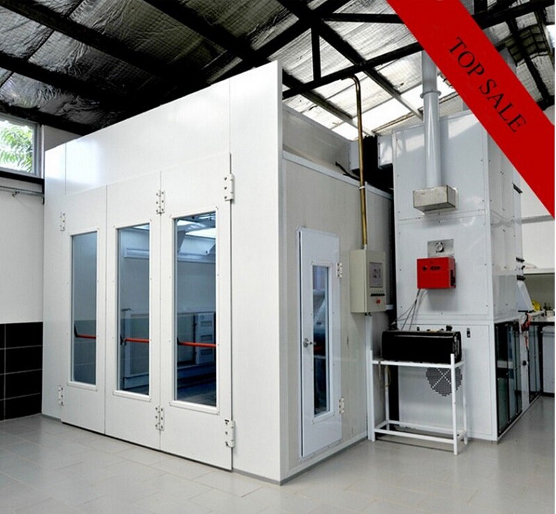 High quality automobile Oil Heating Spray Booth Paint Booth Oven CE Approved Made in China