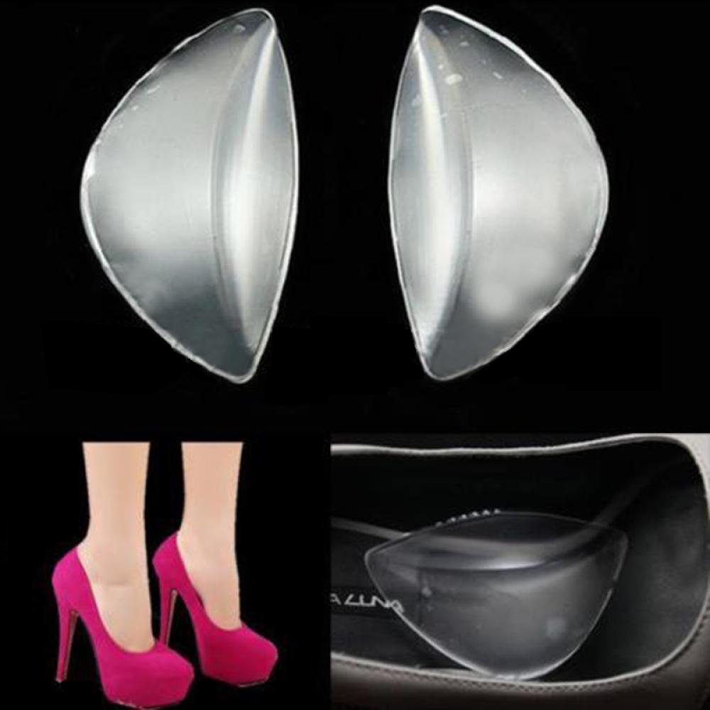 1 pair Silicone Gel Arch Support Shoe Inserts Foot Insole Wedge Cushion Pads Pain Relief Shoe Cushion Inserts