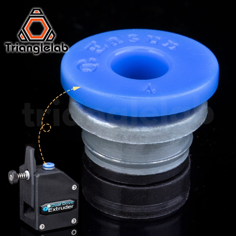 BMG EXTRUDER Embedded Collet Clips for extruder and other Embeddable tube Ptfe tube blue Collet Clips