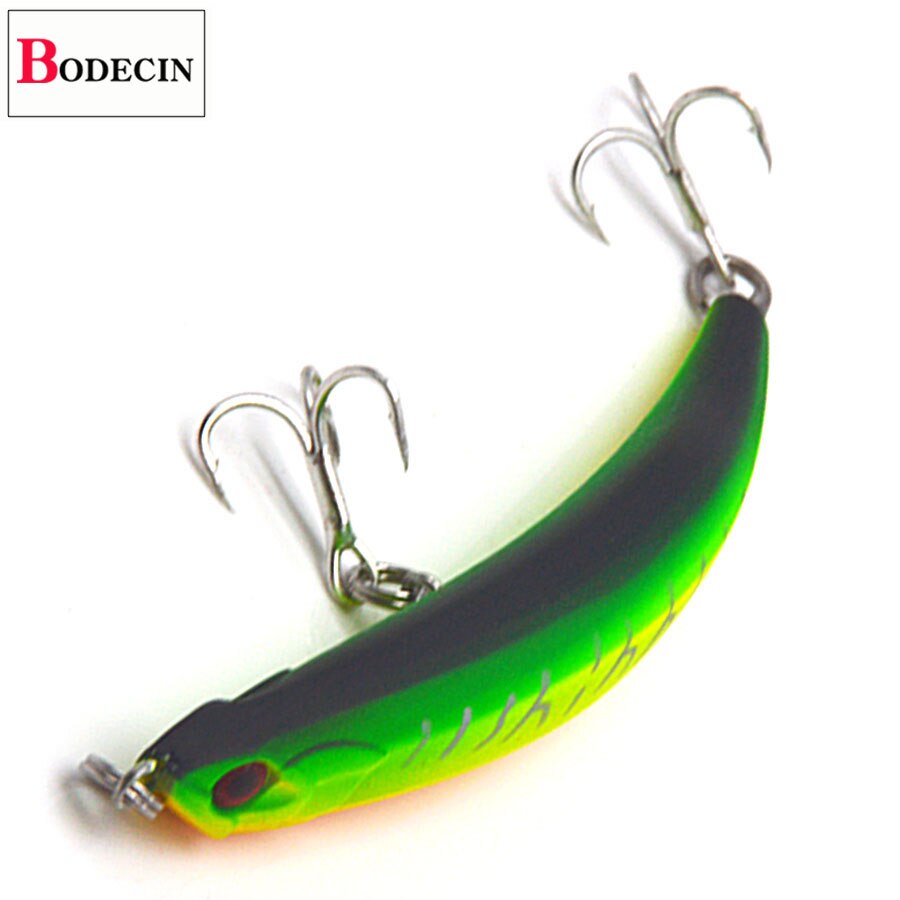 Bent Fishing Pencil Lure China Sea Tackle 1PCS Artificial Hard Laser Bait With Hooks For Trout Pike Topwater Fake Fishing Lure