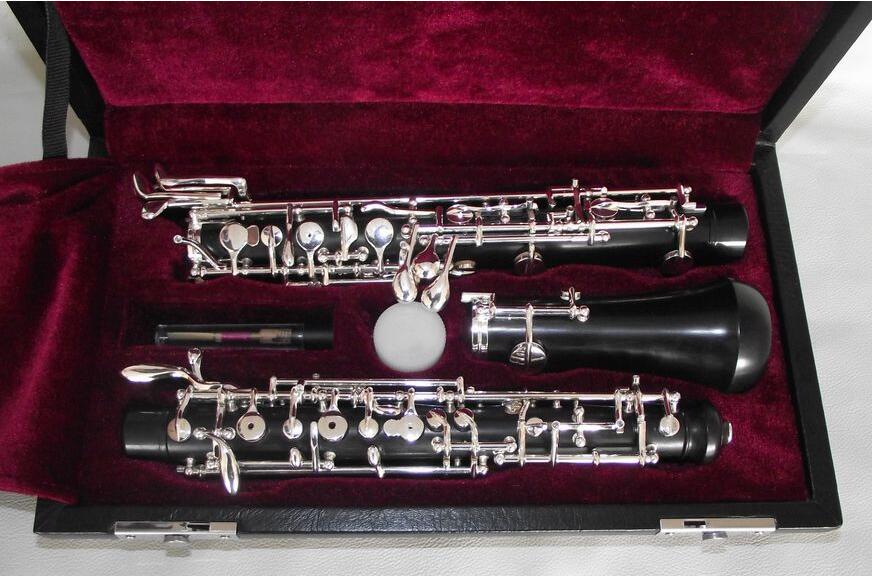Excellent ebony wood oboe in C key full automatic outfit