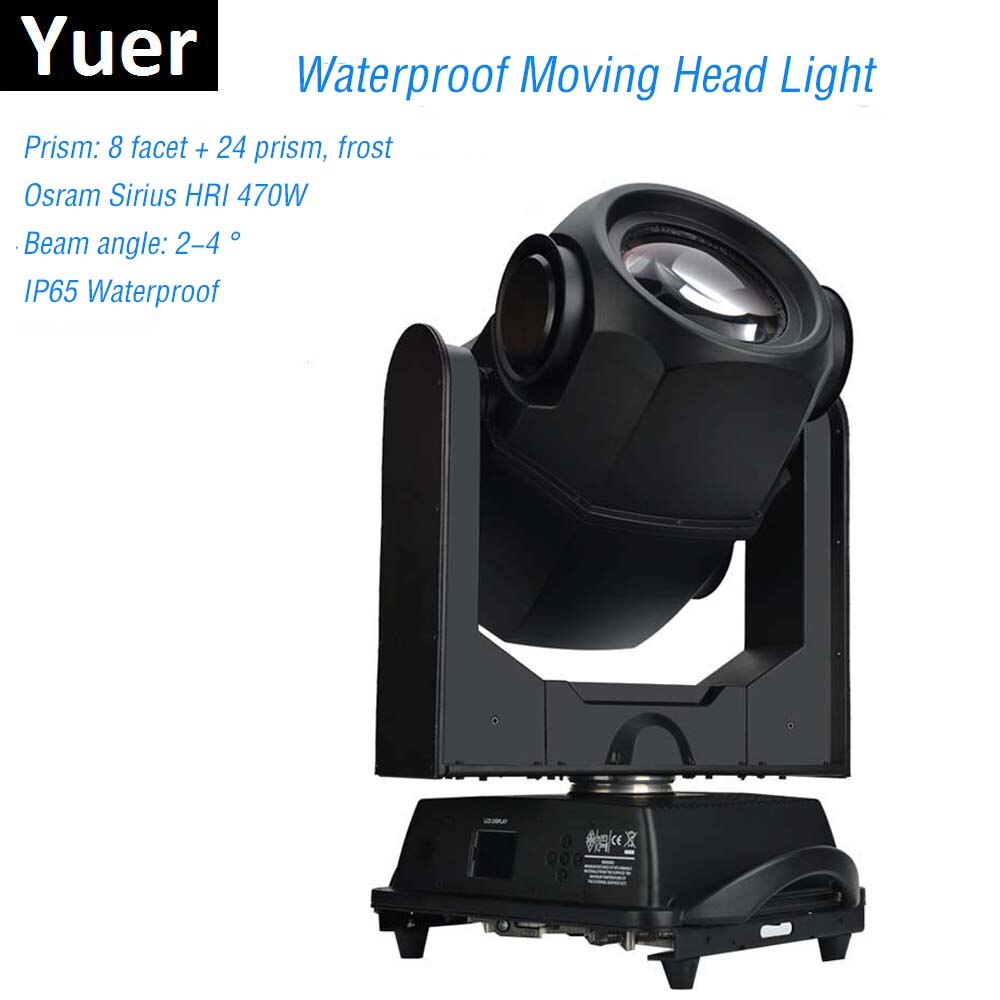 Professional 470W Waterproof Moving Head Light DMX 512 Control Beam Spot Light Original Lamp Moving Head For Disco Lights Dj