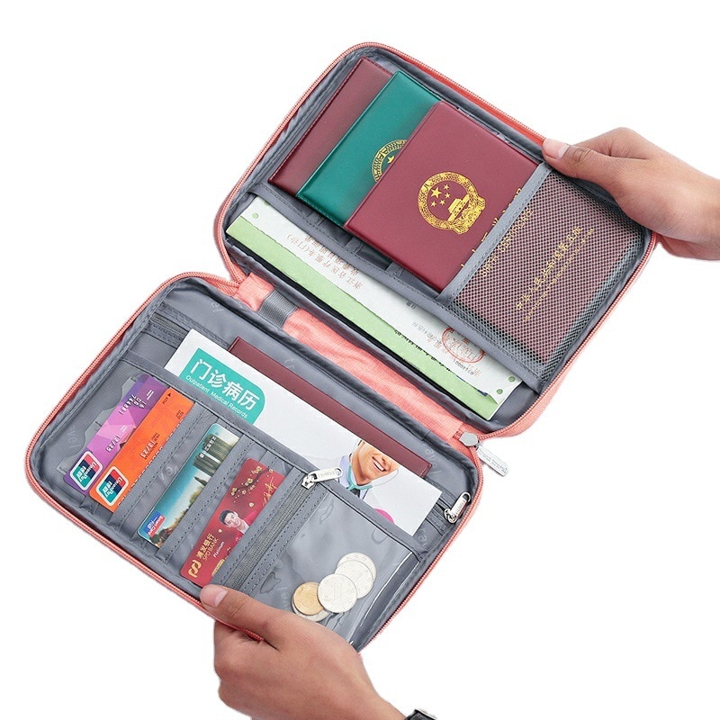 Travel Passport Cover Waterproof Passport holder Holder Multi-Function ID Document Wallet Organizer Credit Card Accessories