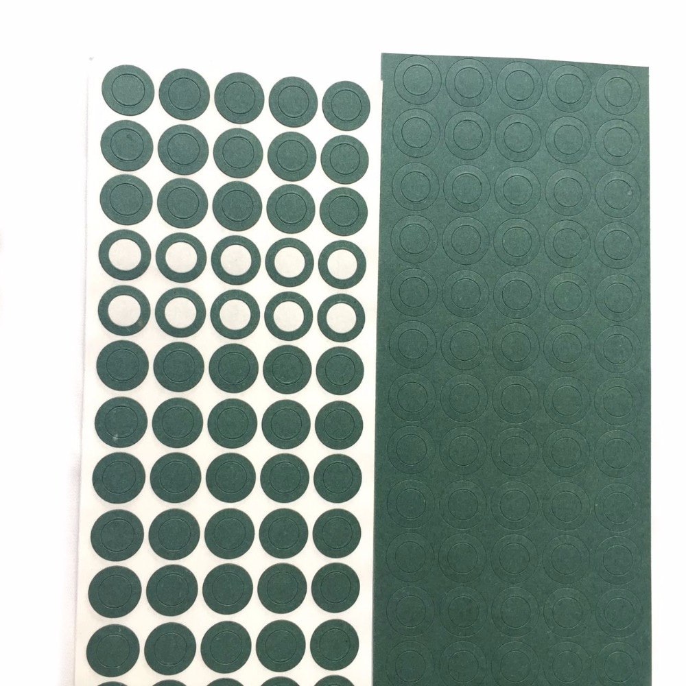 1000pcs 1S 18650 Li ion Battery Insulation Gasket Barley Paper Battery Pack Cell Insulating Glue Patch Electrode Insulated Pads