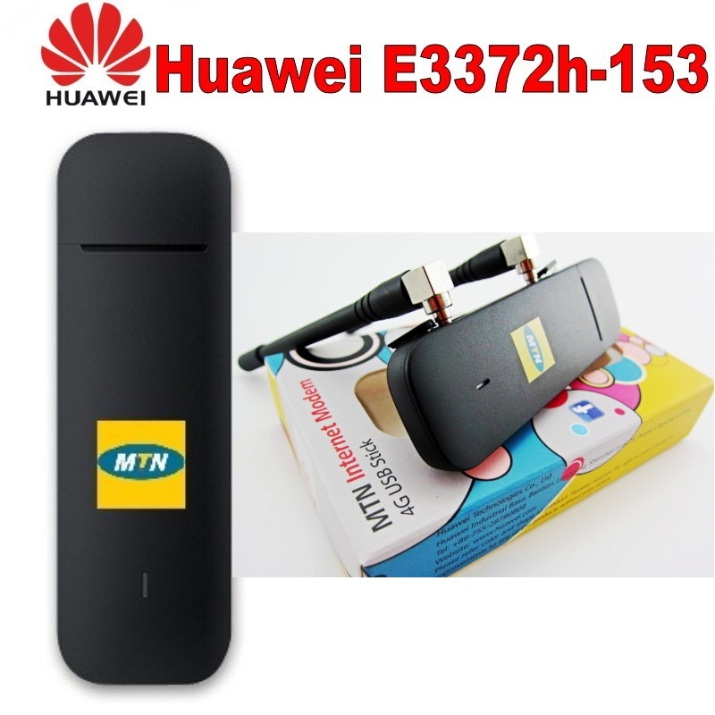 Lot of 100pcs Huawei E3372h-153 4G LTE 150M Dongle Stick Datacard Mobile Modems,DHL shipping