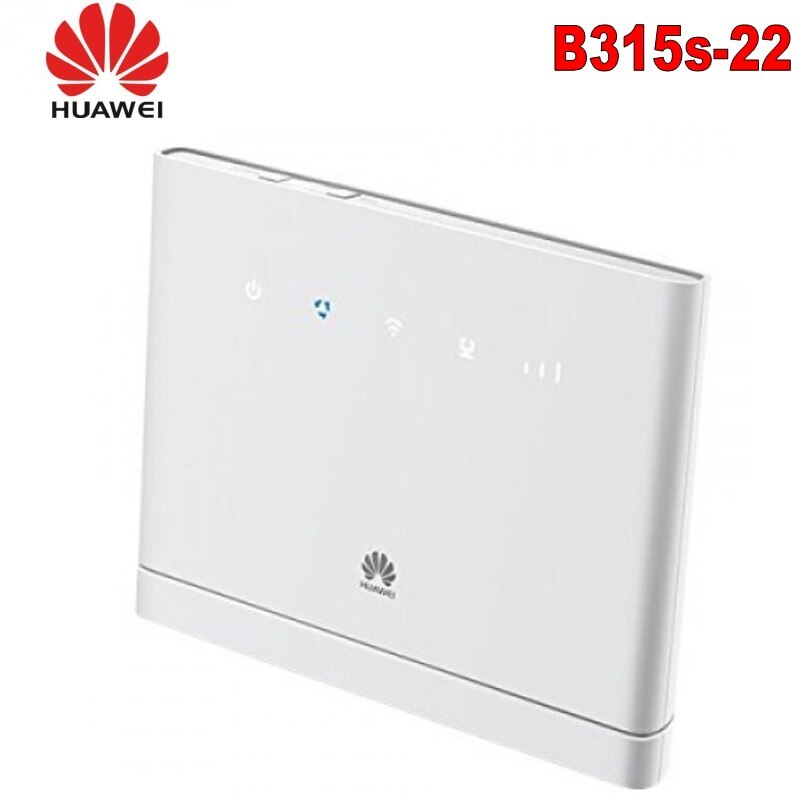 40pcs Unlocked Huawei B315 B315s-22 4G CEP 150mbps Wireless WIFI Router 4G Modem with SIM card slot Plus 2pcs SMA antenna