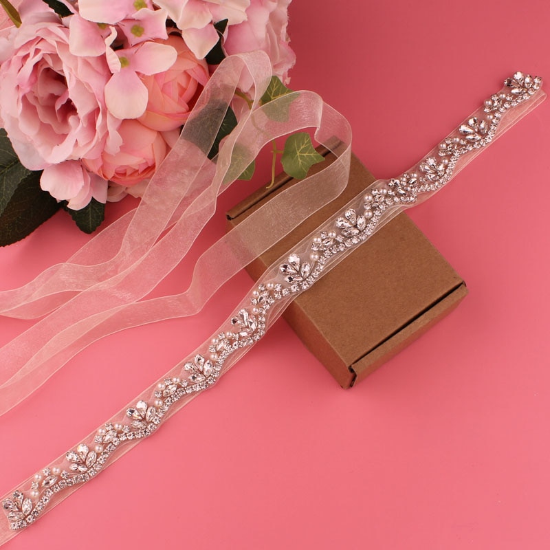 Bridal belt wedding dress belt crystal rhinestone belt evening dress belt wedding accessories