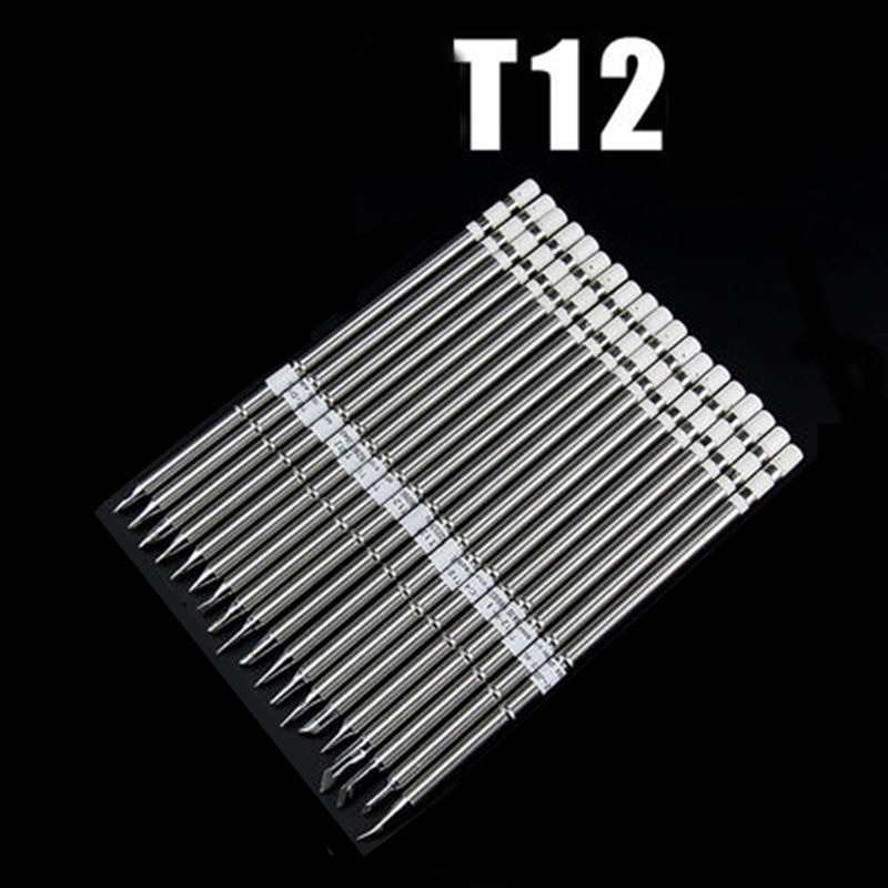 T12 Series Soldering Iron Tips for HAKKO T12 Handle LED vibration switch Temperature Controller FX951 FX-952