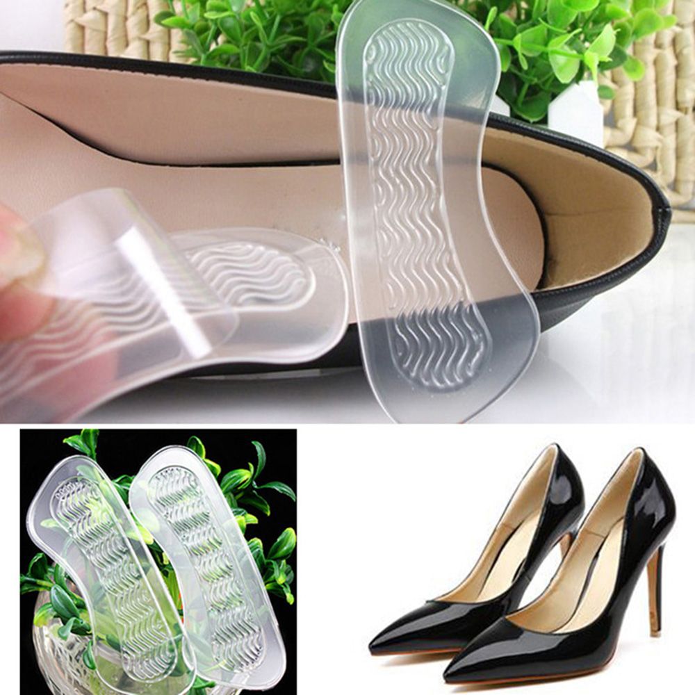 1 pair High Quality Pro Anti-slip Gel High Heel Shoes Cushions Liner Grip Foot Care Inserts Insole Pad foot Pads Feet Care Acces