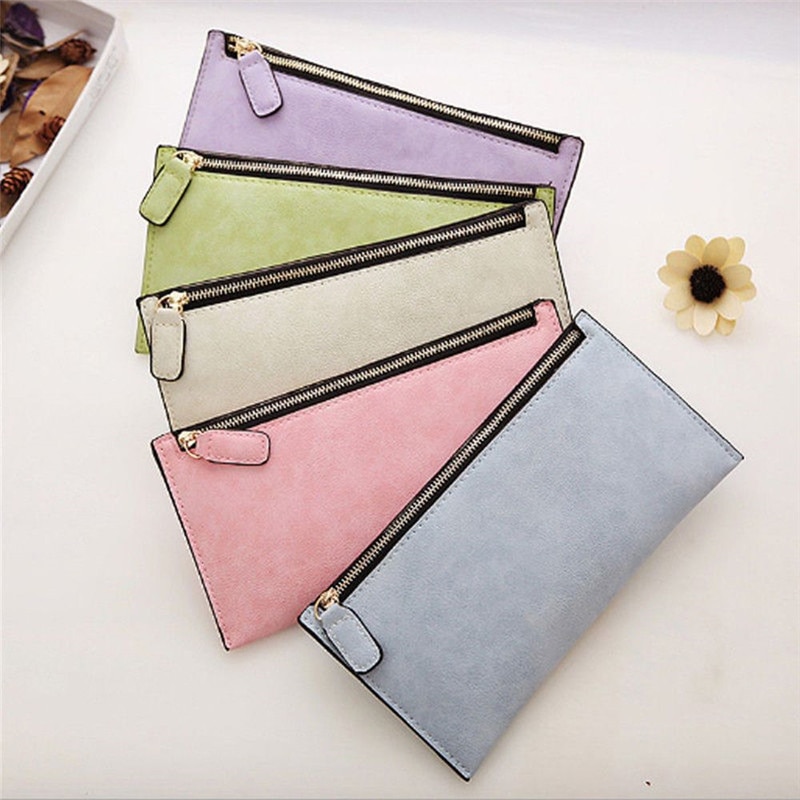 Hot Fashion Long Wallet Women Purses Coin Purse Card Holder Wallets Trendy Clutch Money Bag PU Leather Wallet Handbag