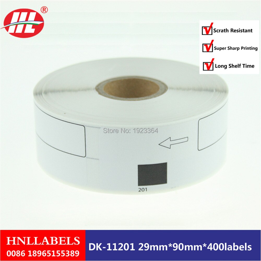 100X Rolls Brother Compatible Labels DK-11201 dk-1201 dk11201 dk1201