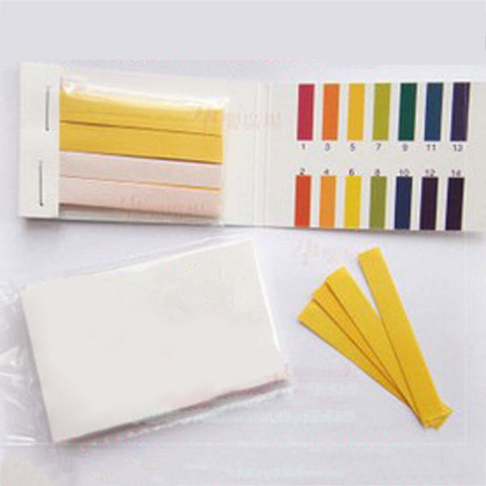 80 Strips/set PH Test Strip Aquarium Pond Water Testing PH Litmus Paper Full Range Alkaline Acid 1-14 Test Paper Litmus Test