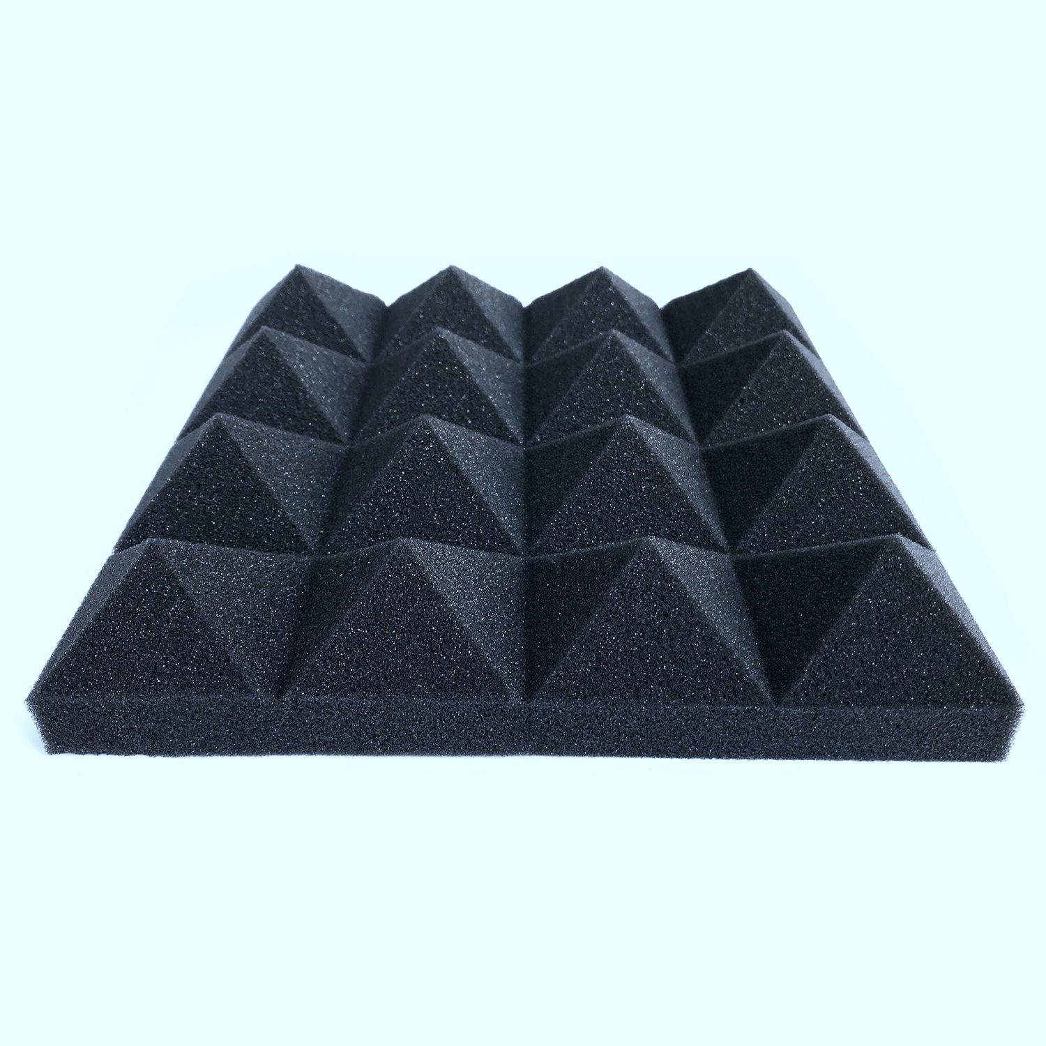 Drop shipping 12 pcs Soundproofing Foam Sound Absorption Pyramid Studio Treatment Wall Panels 25*25*5cm Acoustic foam