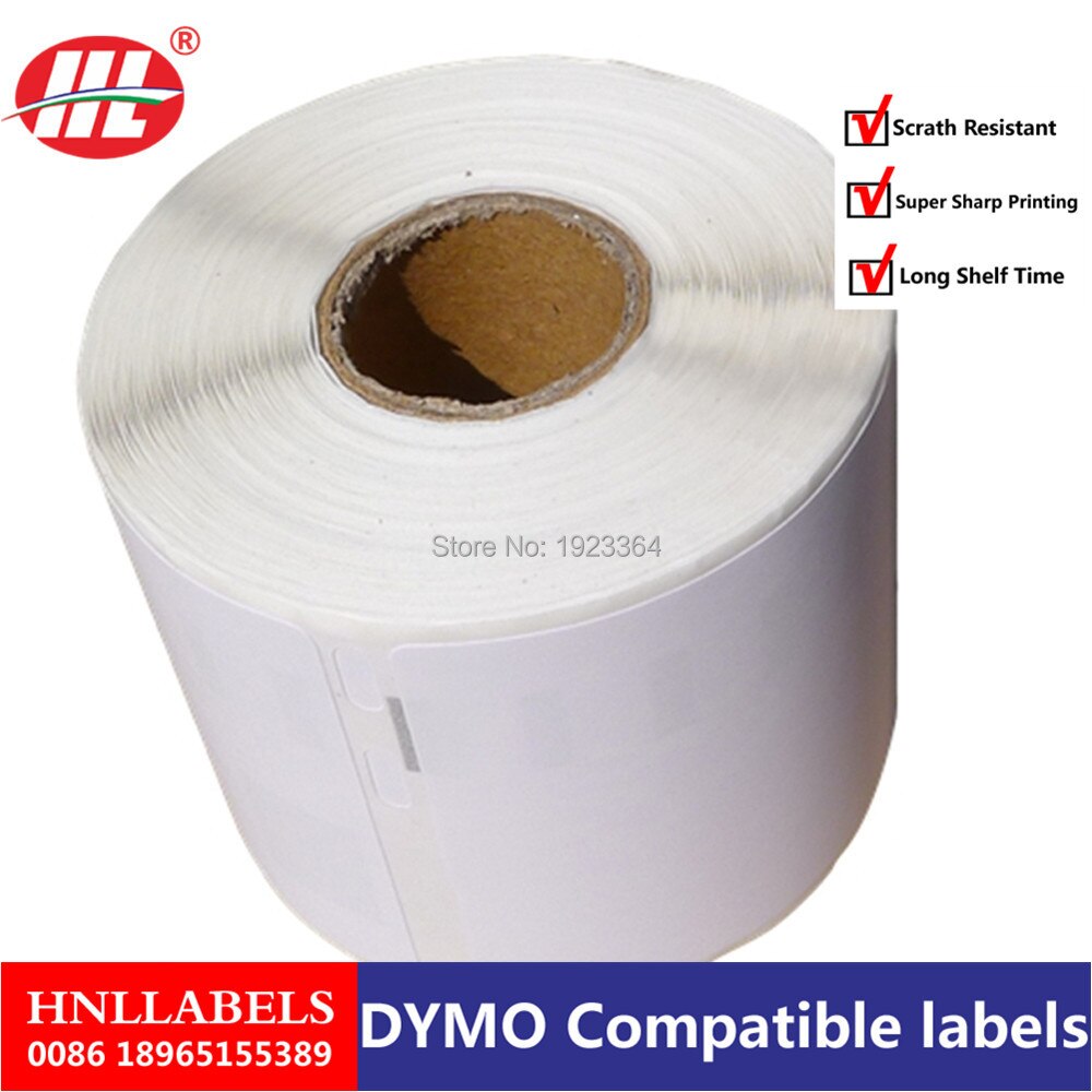 100X Rolls Dymo Label 99014 Compatible 450 Turbo 99014 labels 54 x 101 mm 220pcs Free Shipping