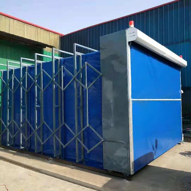 Mobile Electric Telescopic Spray Booth Car Furniture Folding Telescopic Factory Outlets Can Be Customized