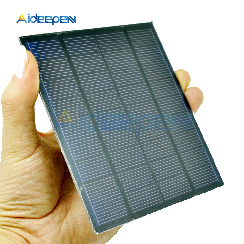 Solar Panel 0.05W 0.6W 1W 1.5W Mini Solar Power System DIY for Solar Cells Battery Cell Phone Charger 0.5V 6V 9V Home Lighting
